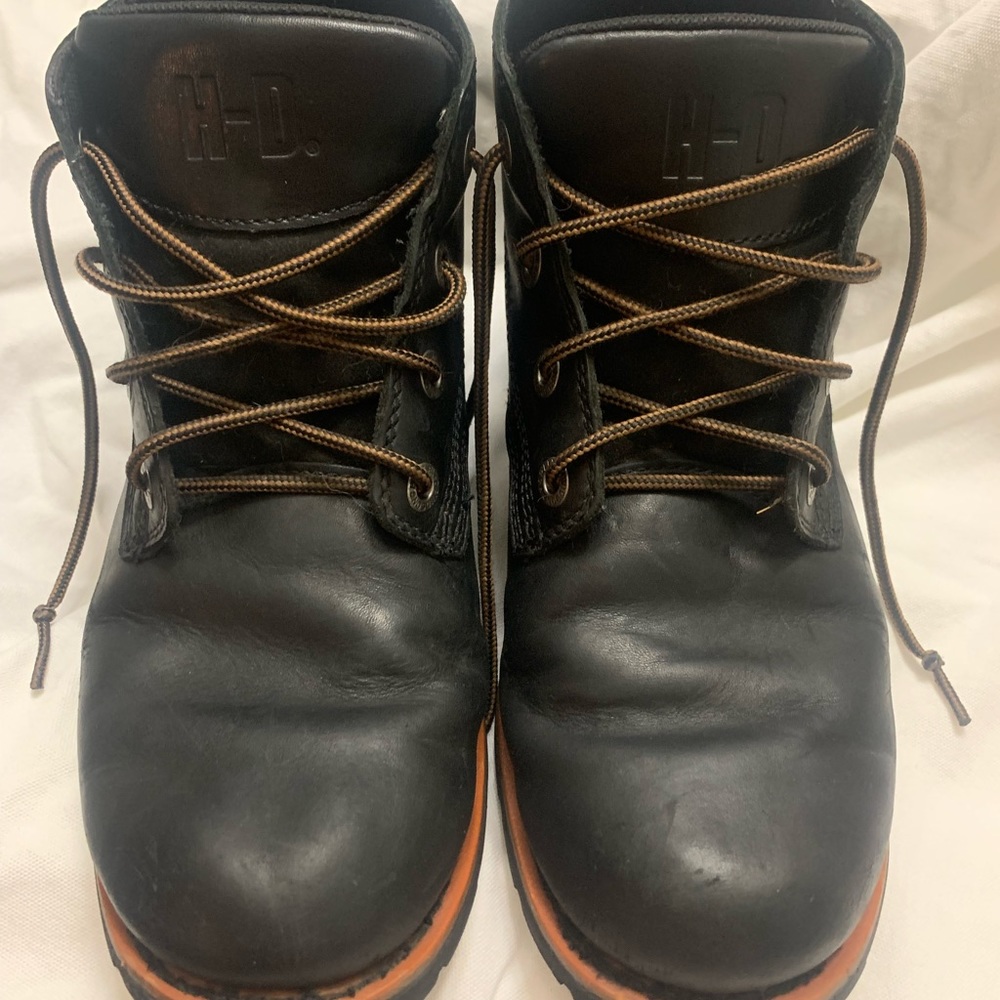Harley Davidson Men’s Boots, USA 10M, UK 9, EUR 43, good used condition.
